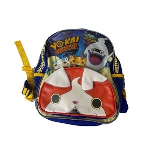 Mitchell & Ness Yo-Kai Watch Kids Backpack -‎ Blue, Red, and Yellow